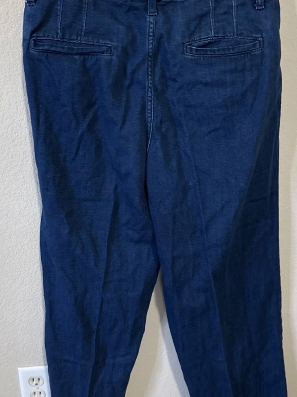 Banana Republic Indigo Blue High-Rise Denim
